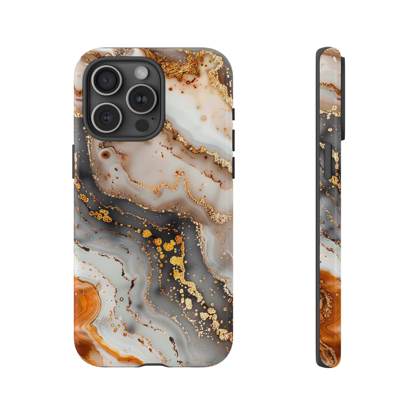 Gold Agate Tough Phone Case