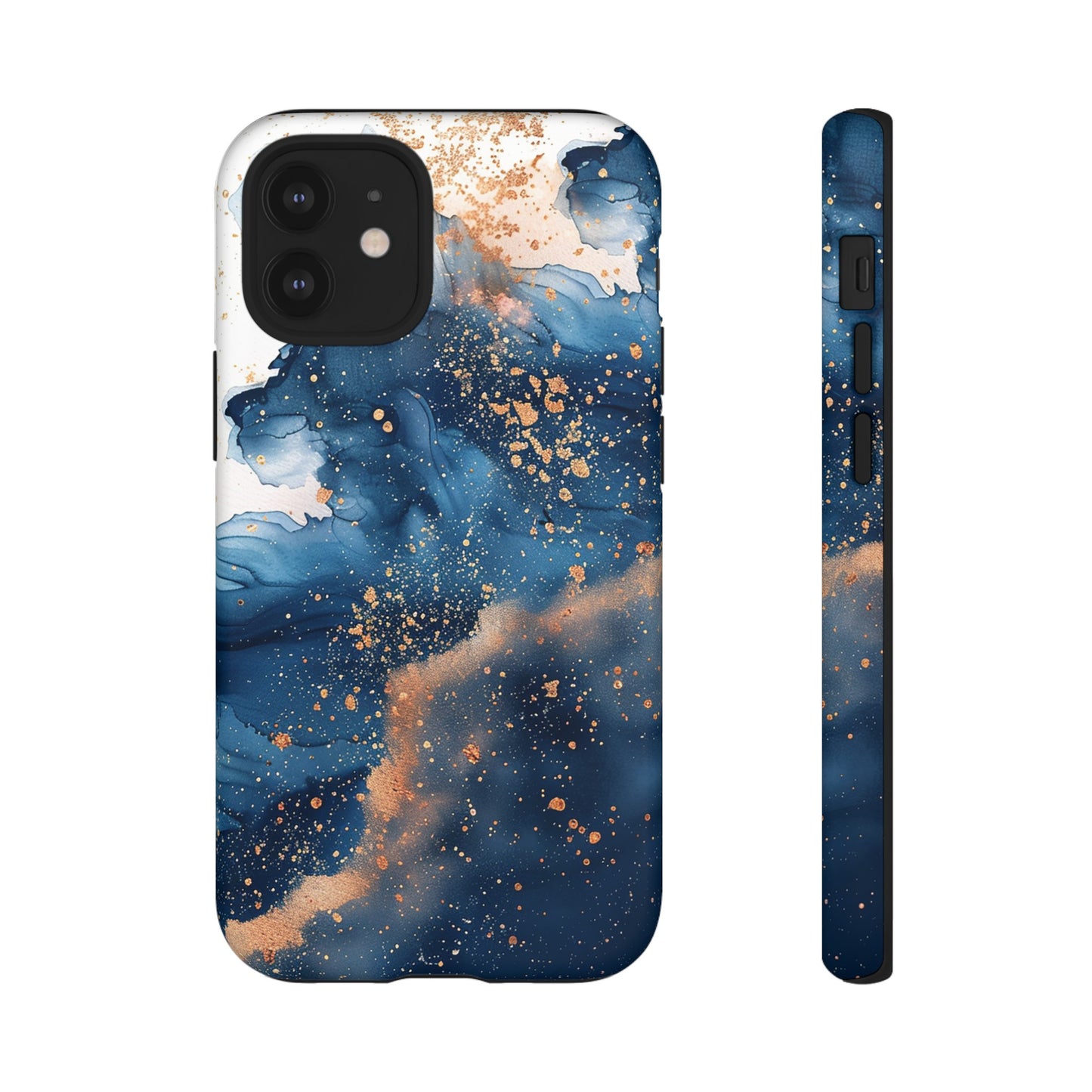 Blue Watercolors Tough Phone Case