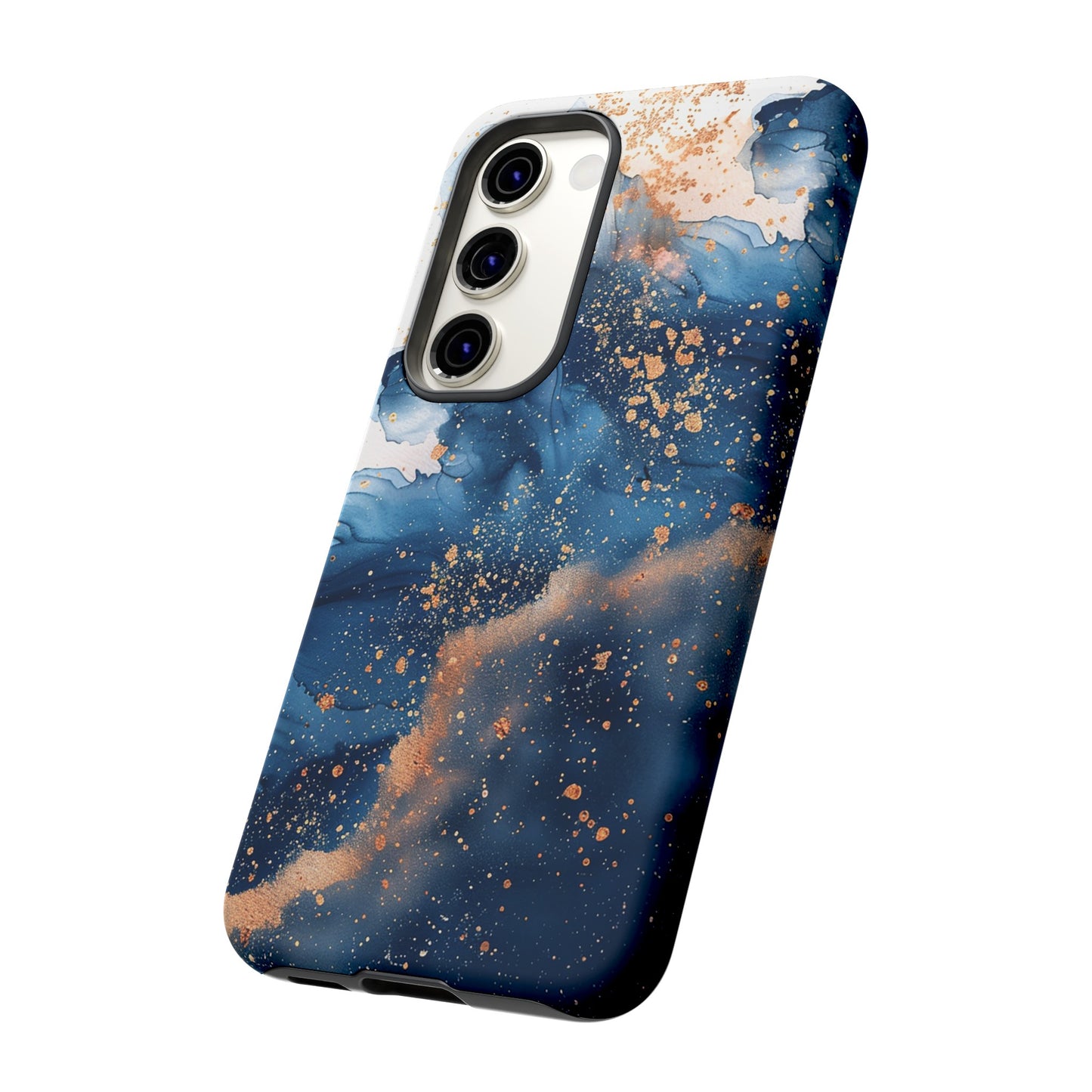 Blue Watercolors Tough Phone Case