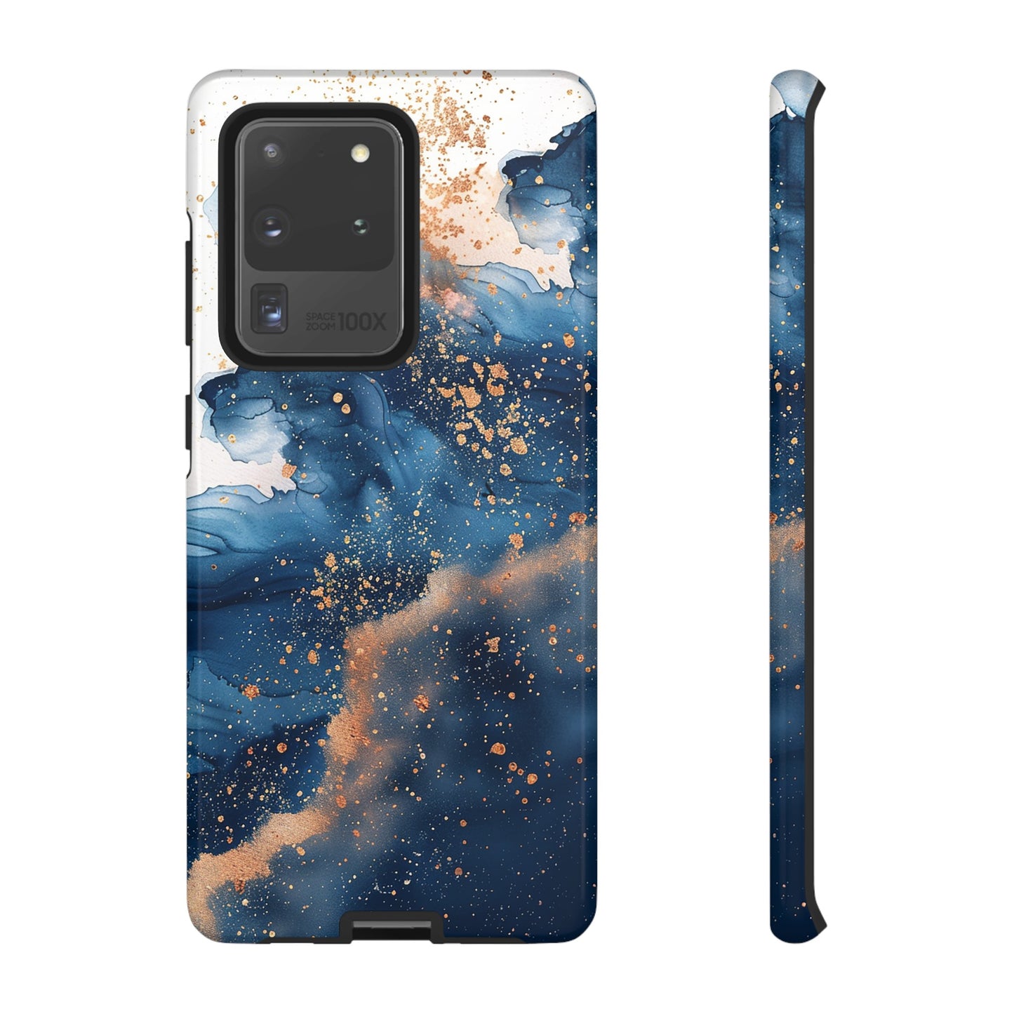 Blue Watercolors Tough Phone Case