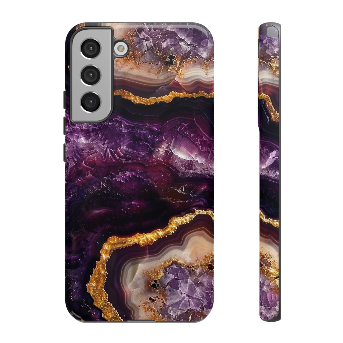 Purple Agate Tough Phone Case