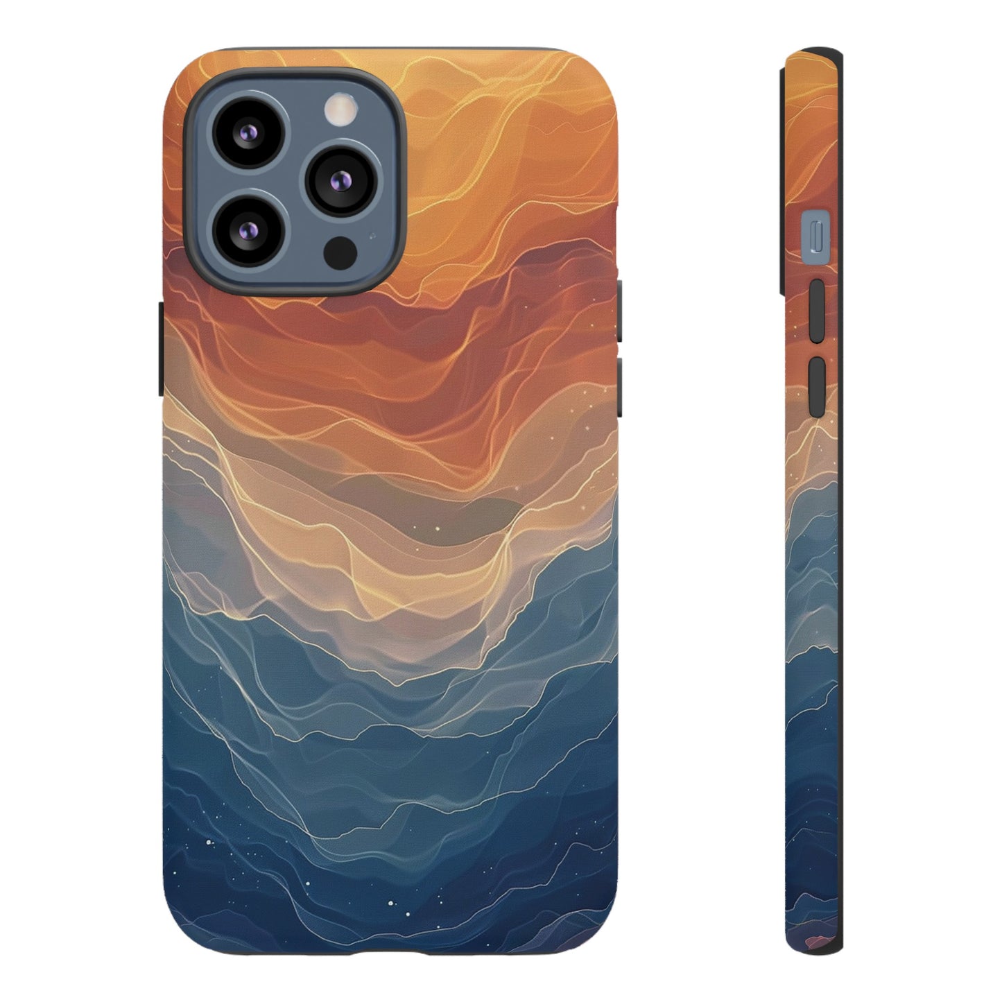 Color Waves Tough Phone Case