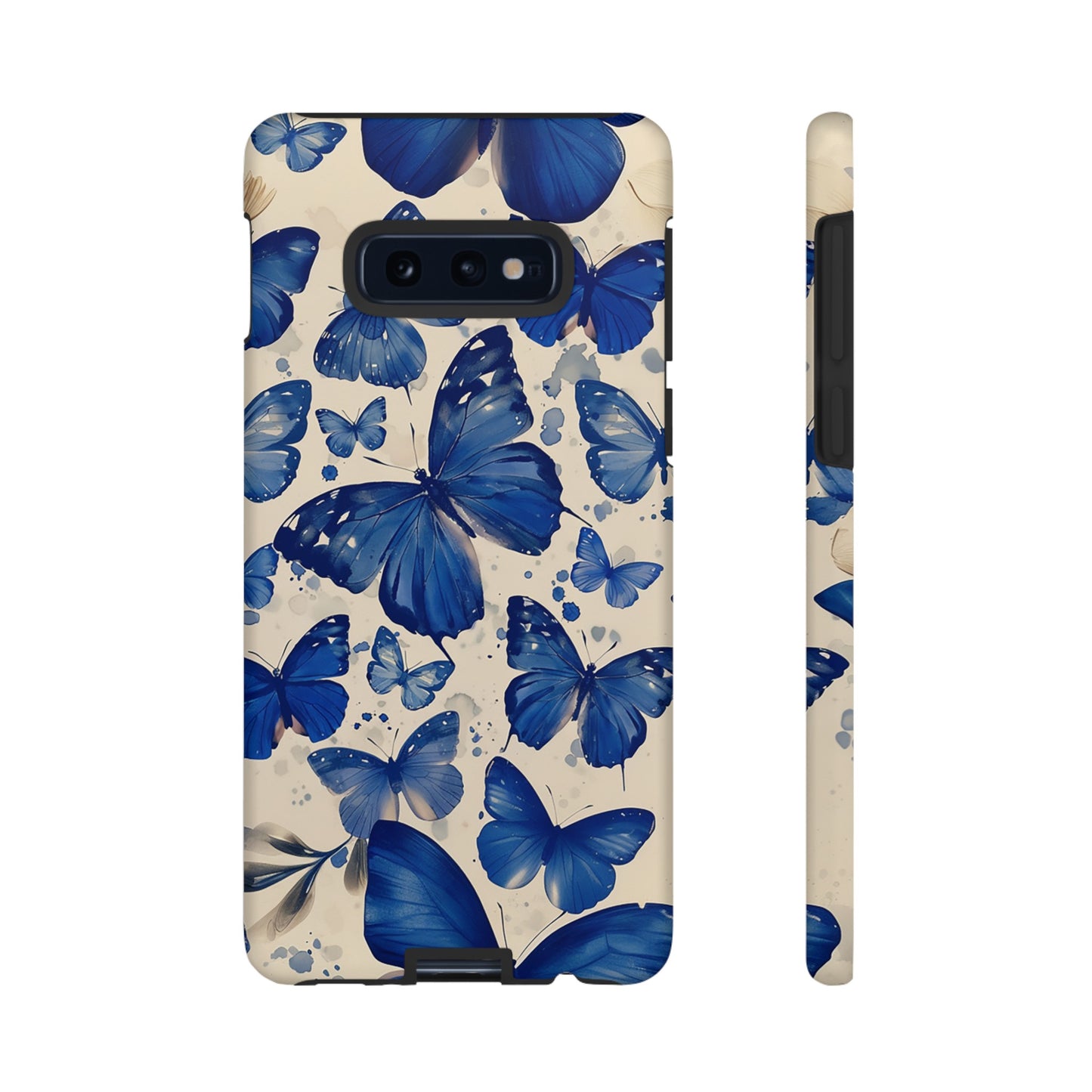 Blue Butterfly Tough Phone Case