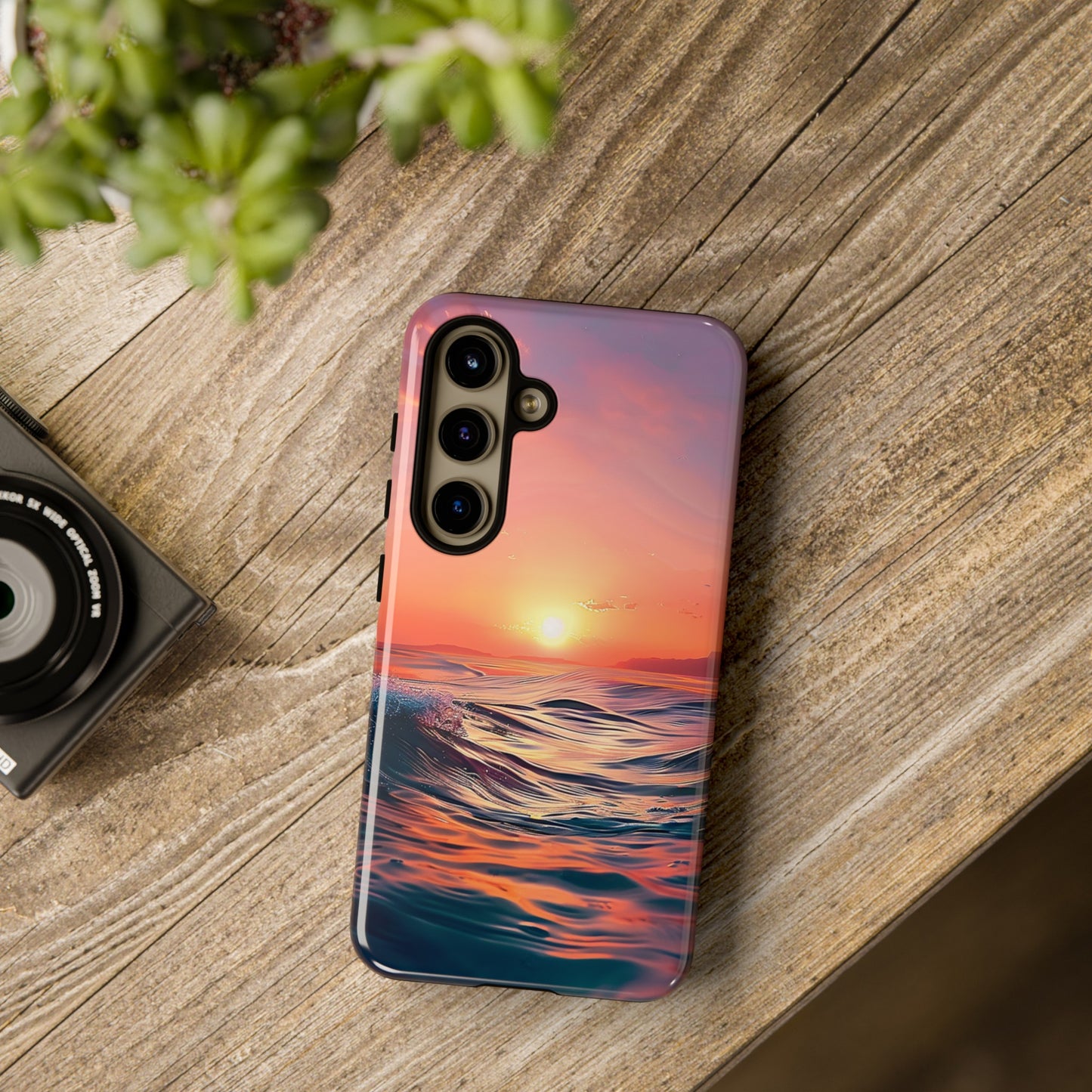 Ocean Sunset Tough Phone Case