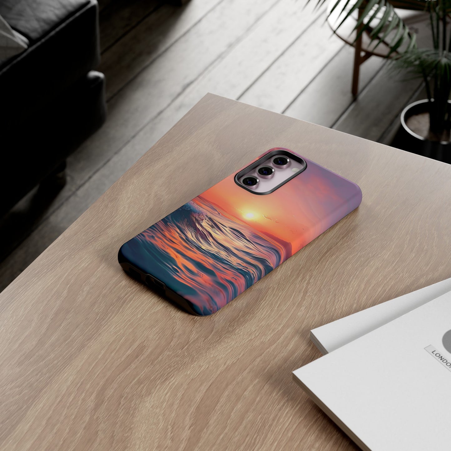 Ocean Sunset Tough Phone Case