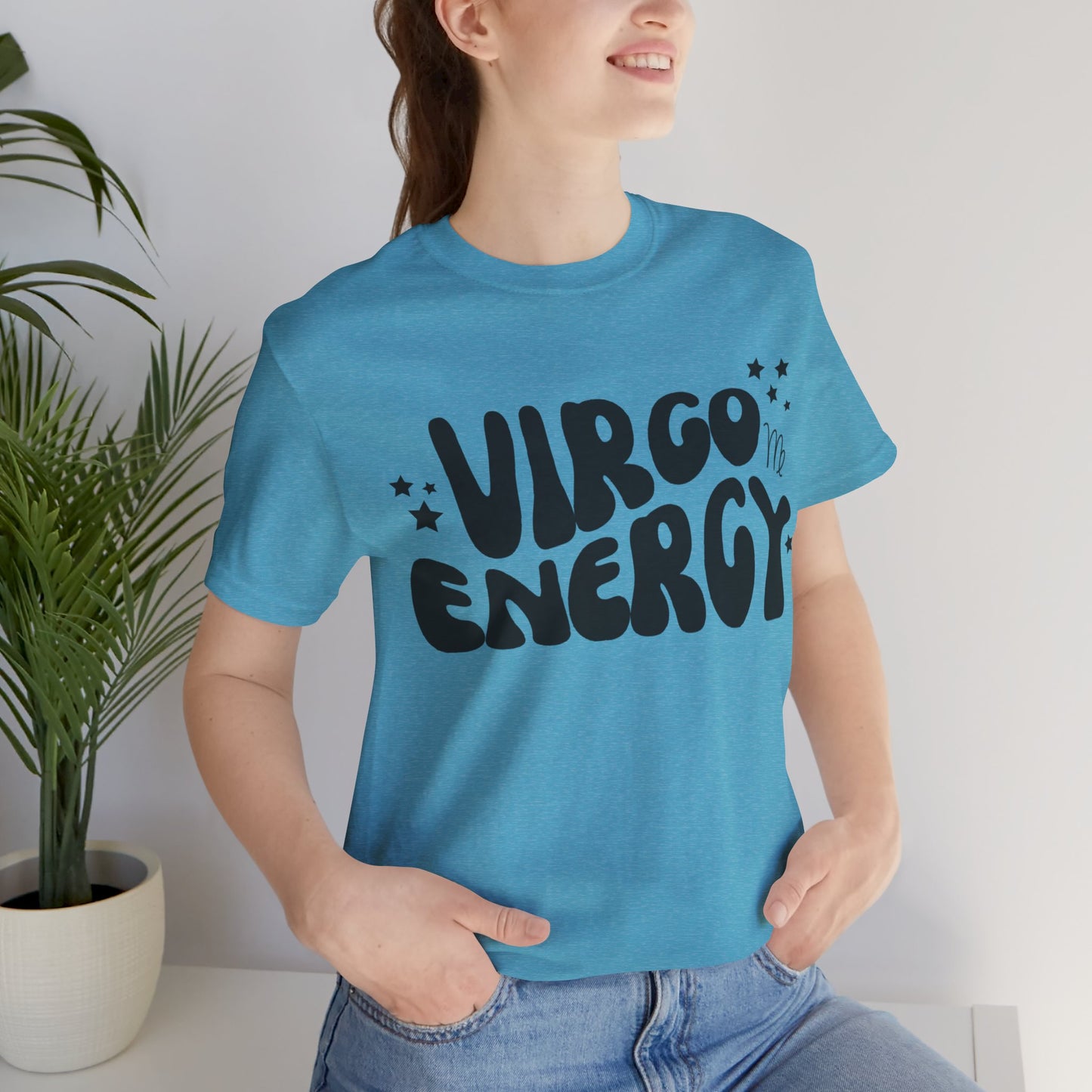 Virgo Energy Unisex Jersey Short Sleeve Tee