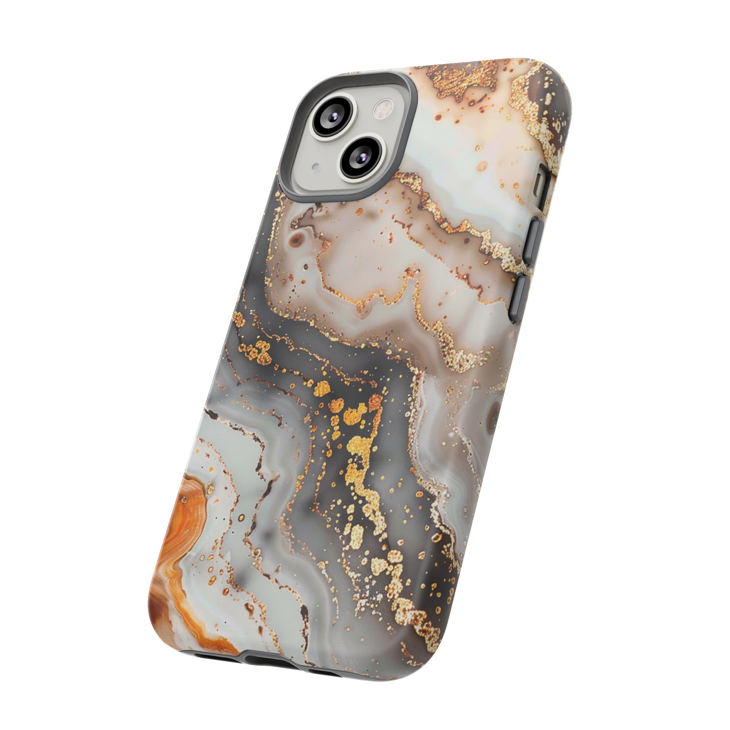 Gold Agate Tough Phone Case