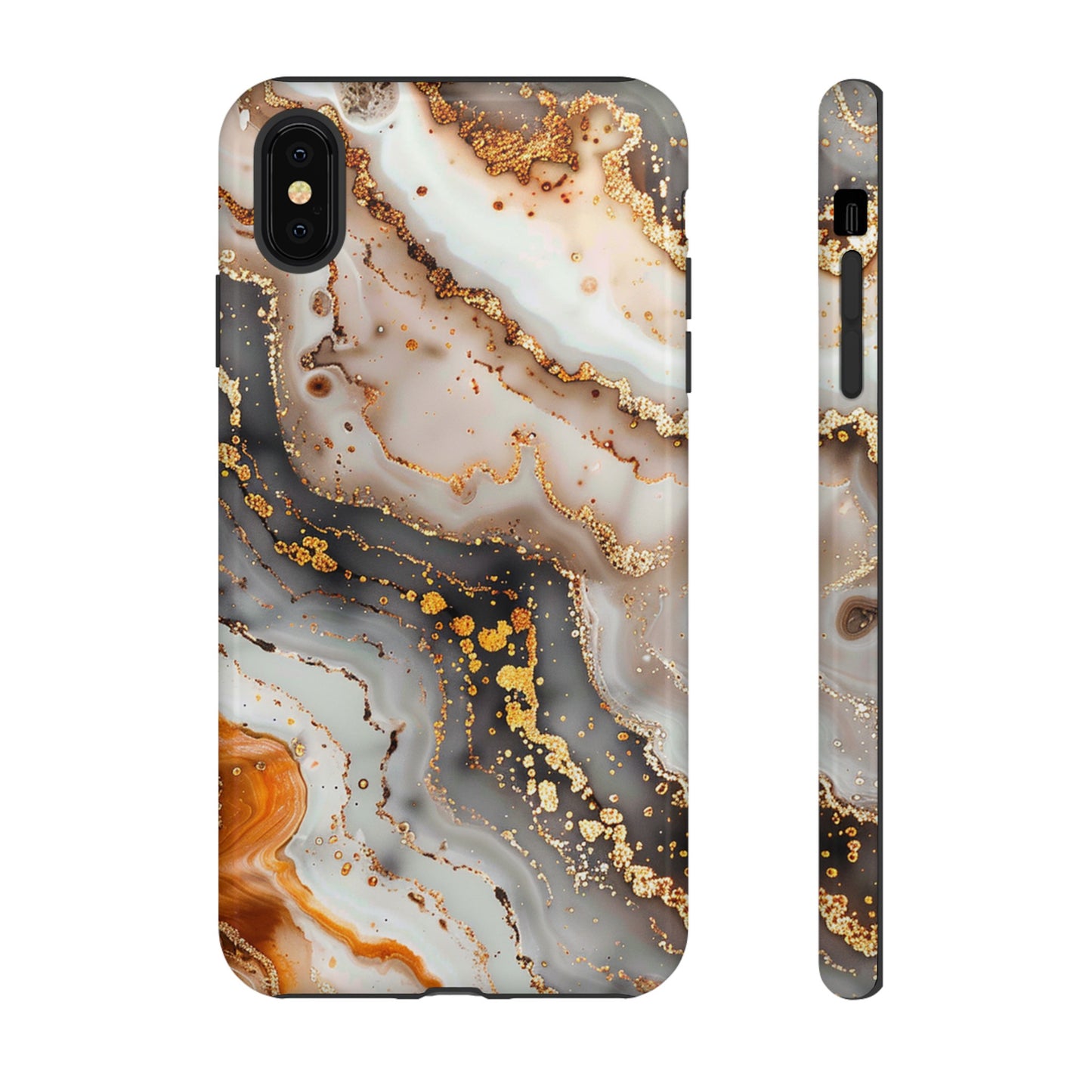 Gold Agate Tough Phone Case