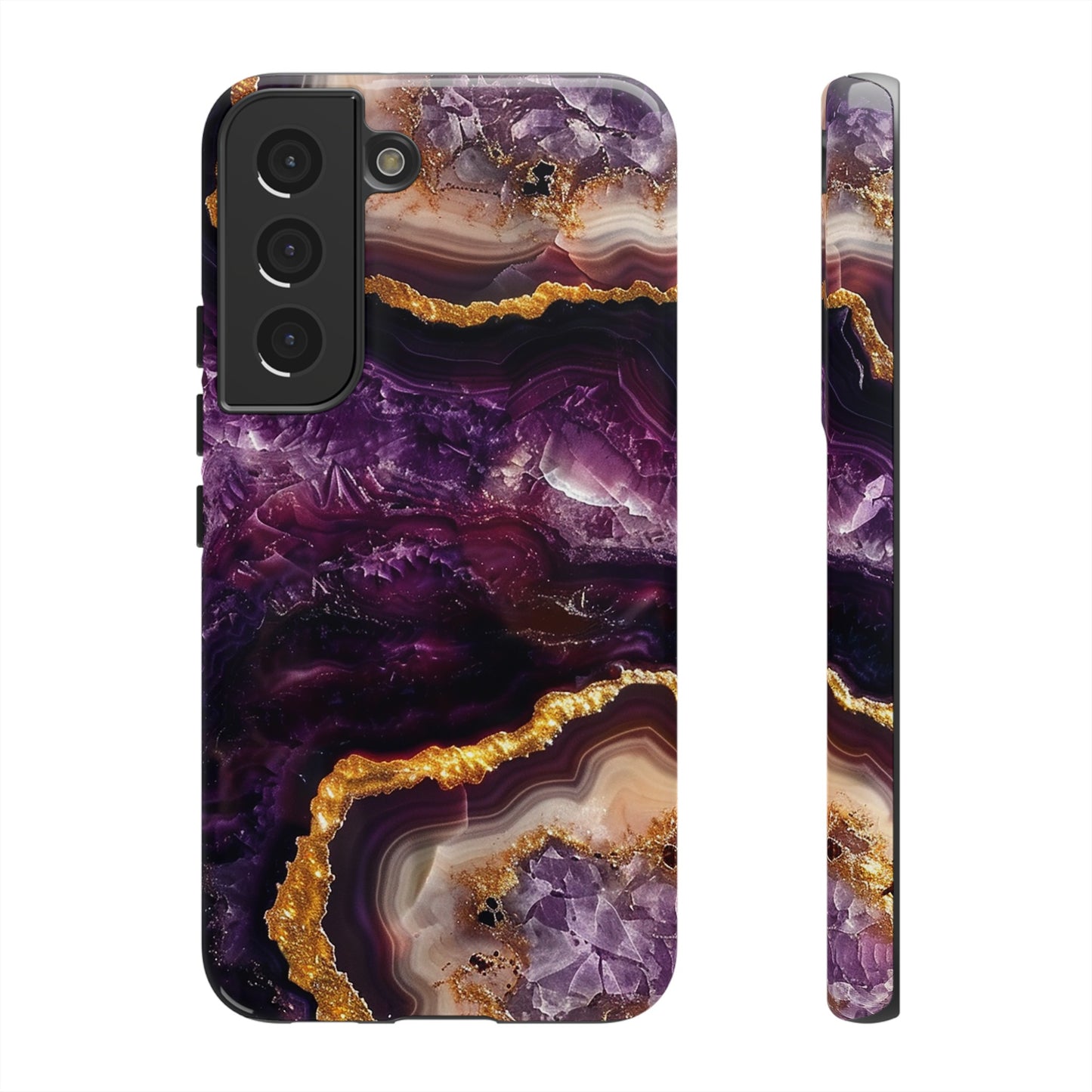 Purple Agate Tough Phone Case