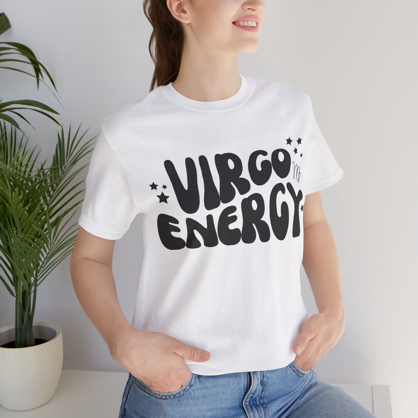 Virgo Energy Unisex Jersey Short Sleeve Tee