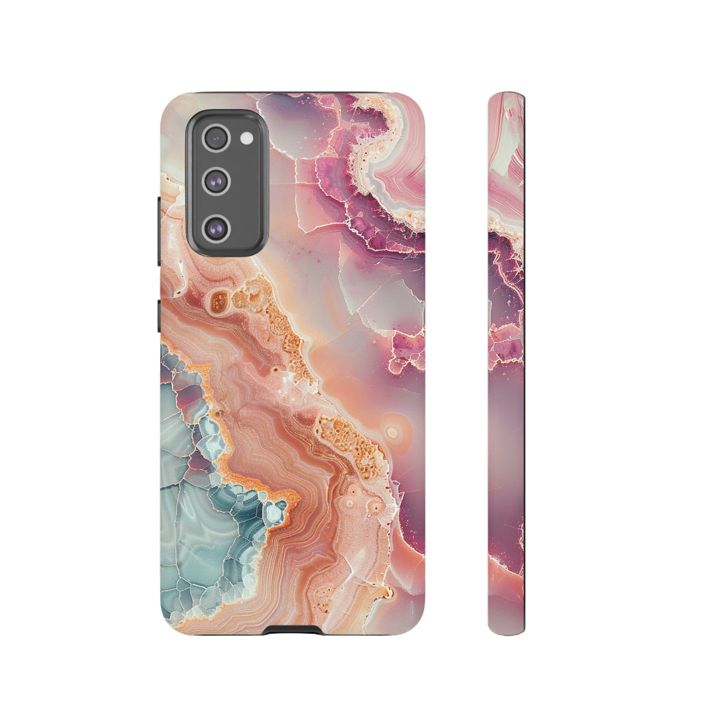 Pink Agate Tough Phone Case