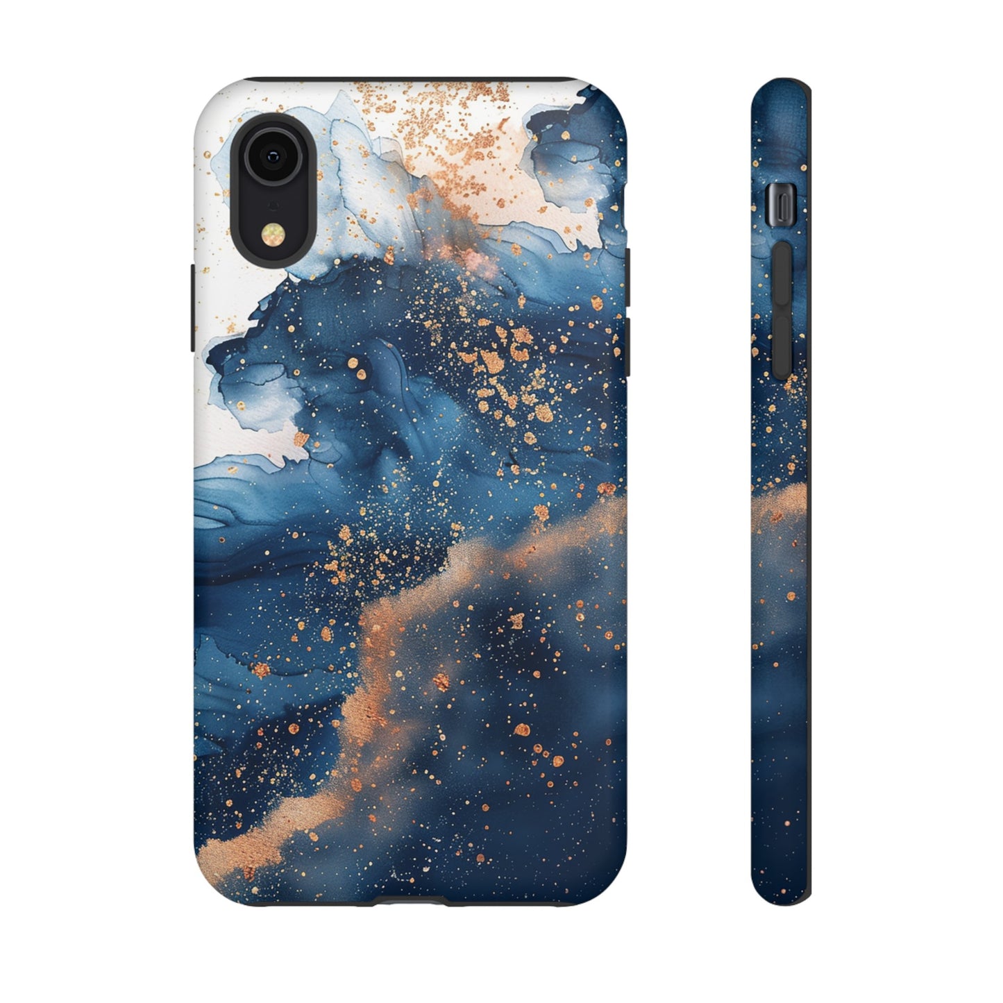 Blue Watercolors Tough Phone Case