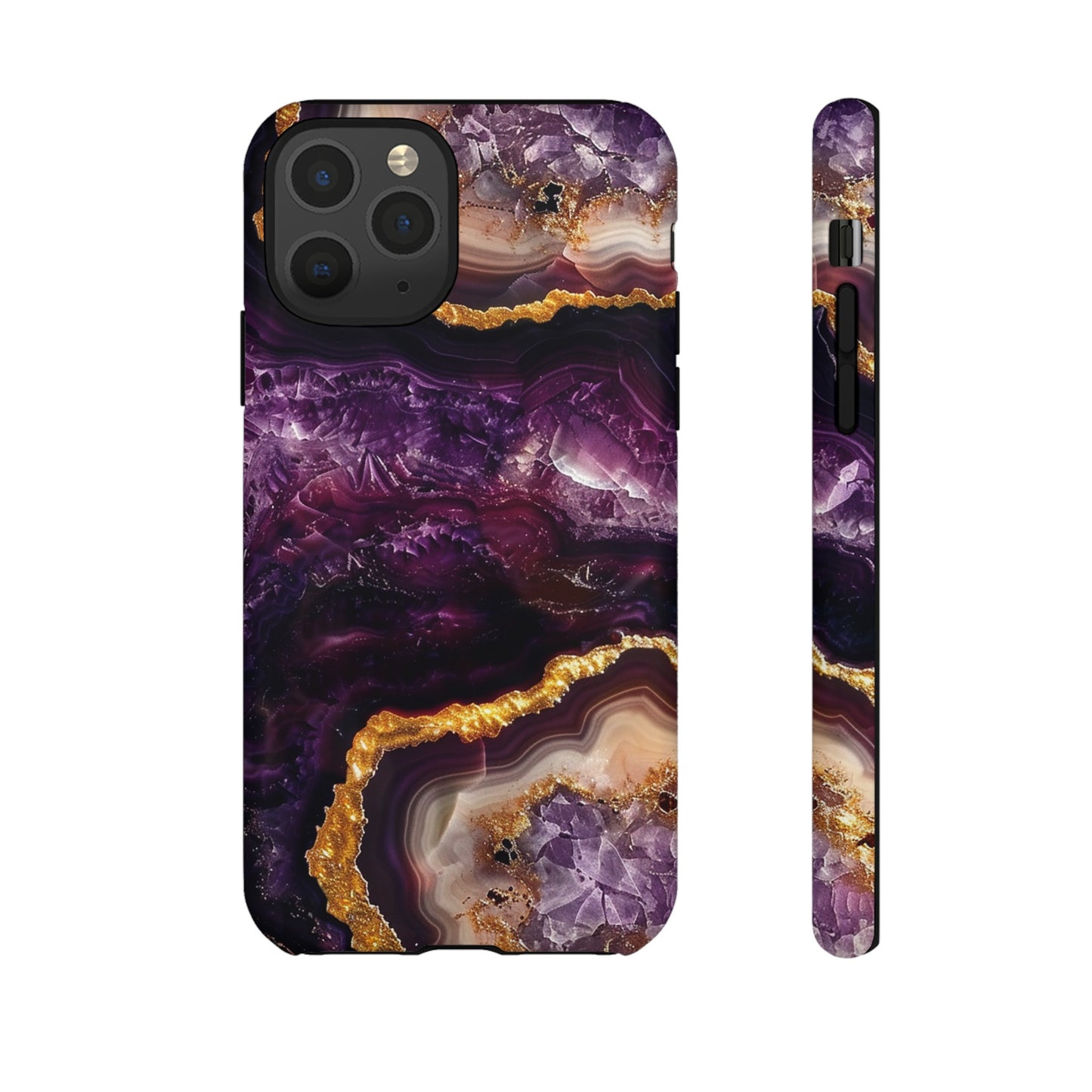 Purple Agate Tough Phone Case