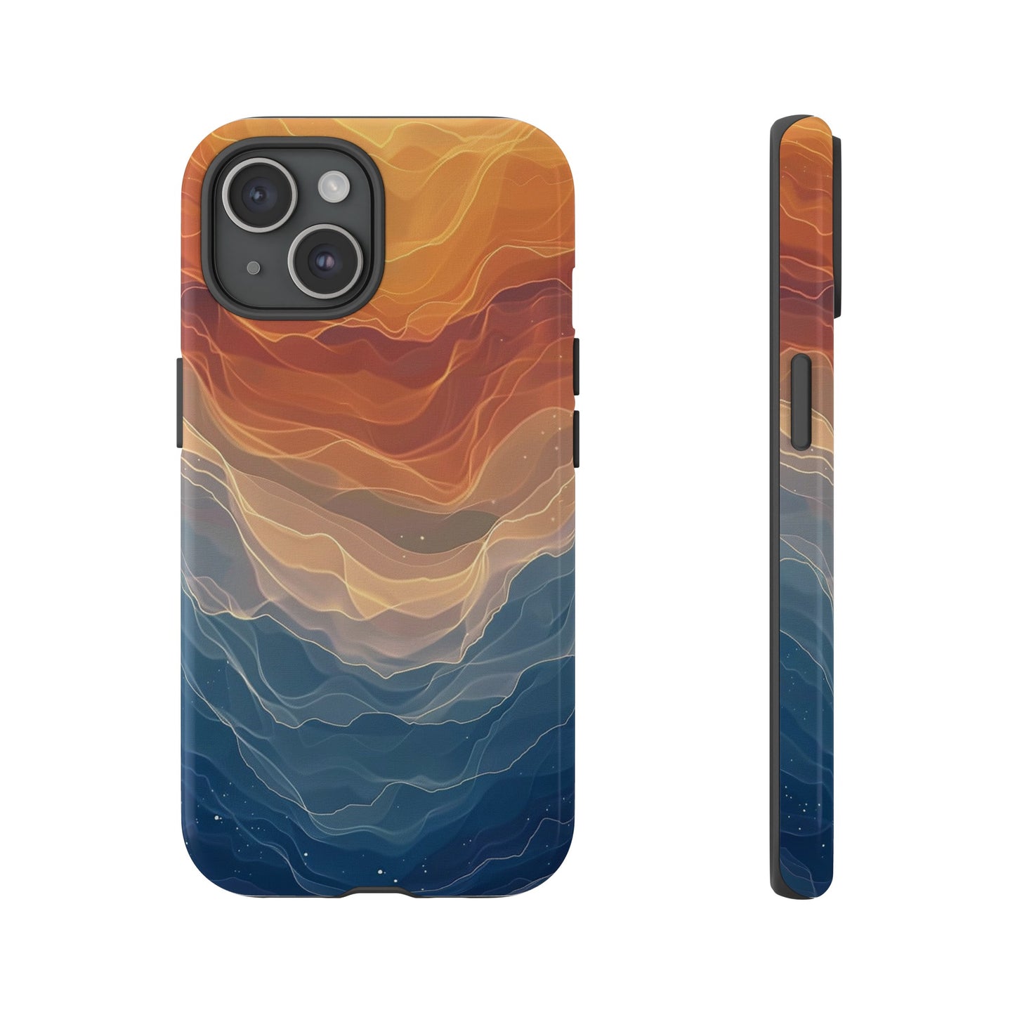 Color Waves Tough Phone Case