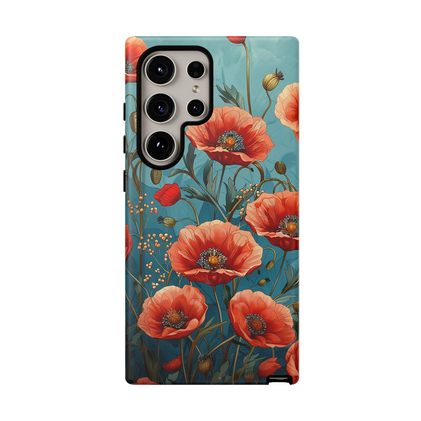 Poppies Tough Phone Case