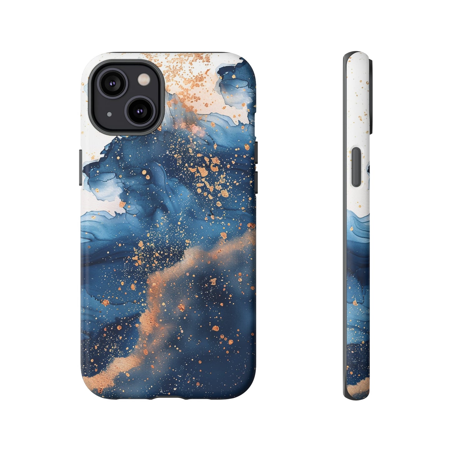 Blue Watercolors Tough Phone Case