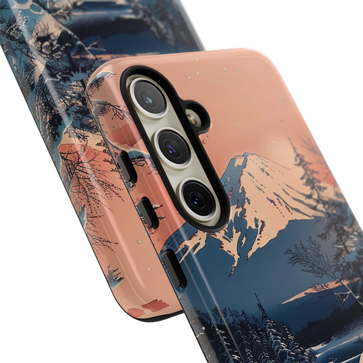 Snow Covered Mountain Tough Phone Case