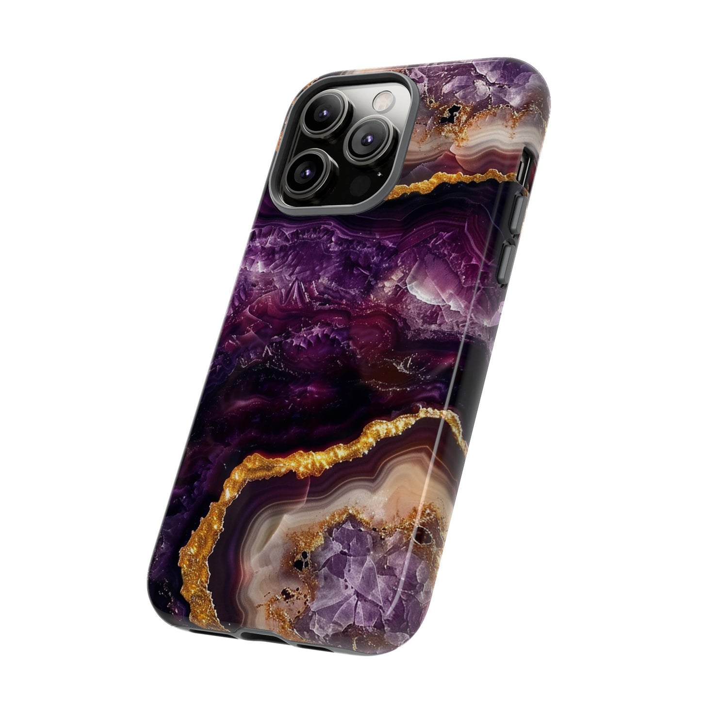 Purple Agate Tough Phone Case