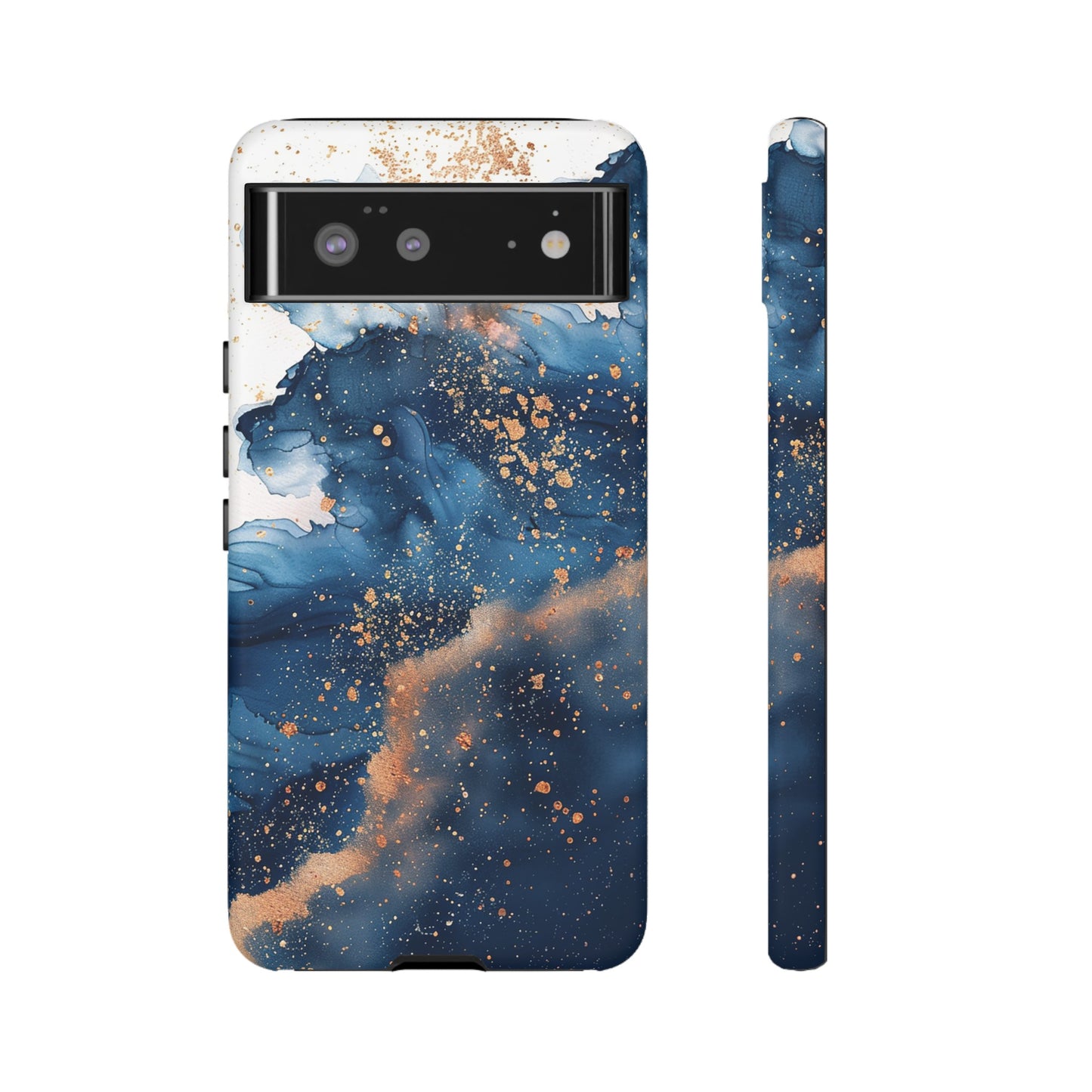 Blue Watercolors Tough Phone Case