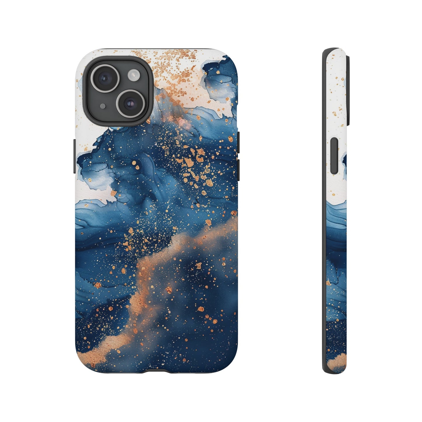 Blue Watercolors Tough Phone Case