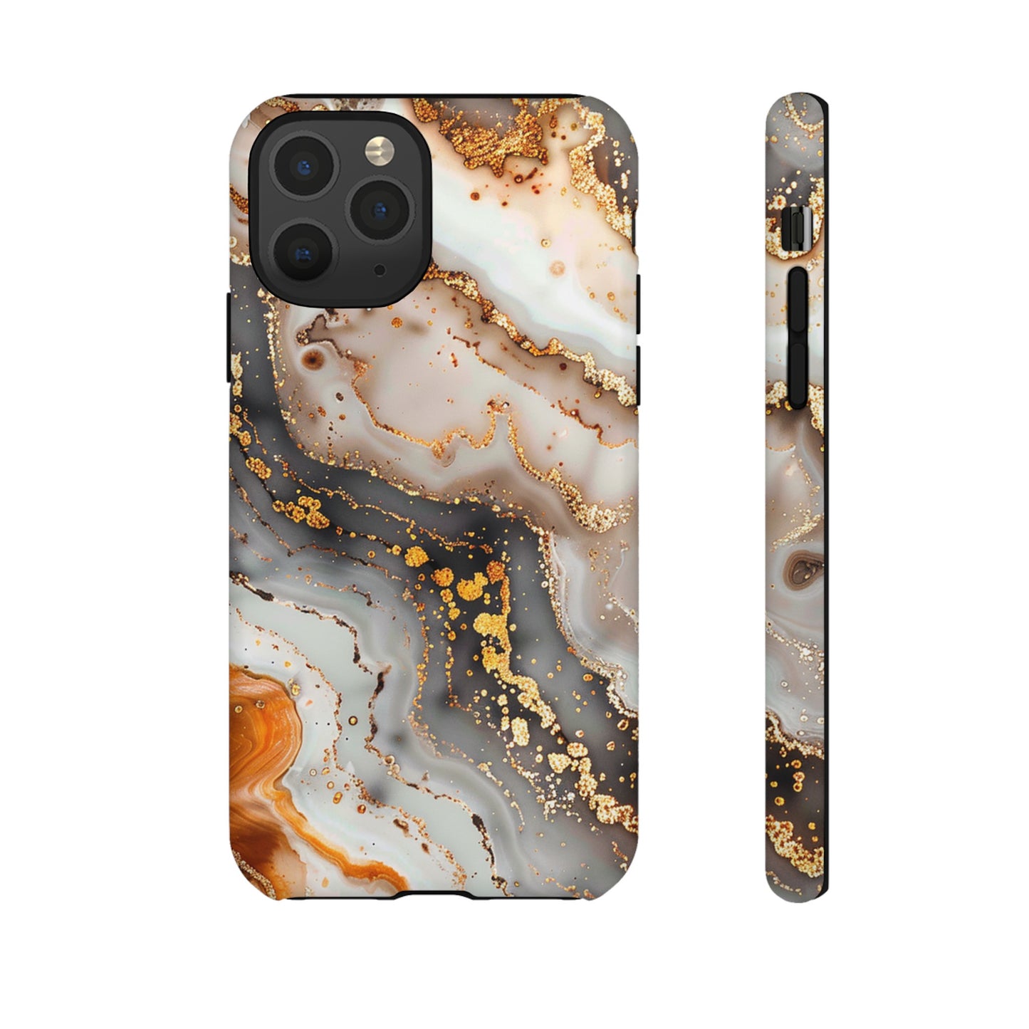 Gold Agate Tough Phone Case