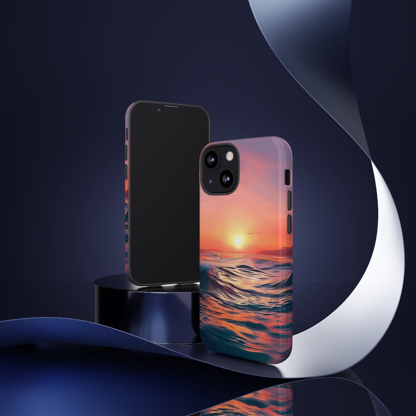 Ocean Sunset Tough Phone Case