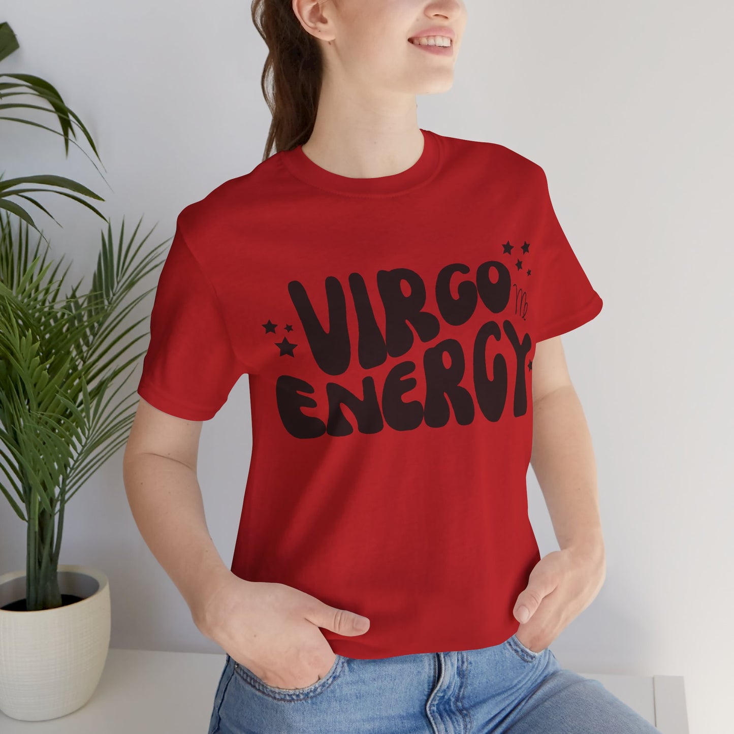 Virgo Energy Unisex Jersey Short Sleeve Tee