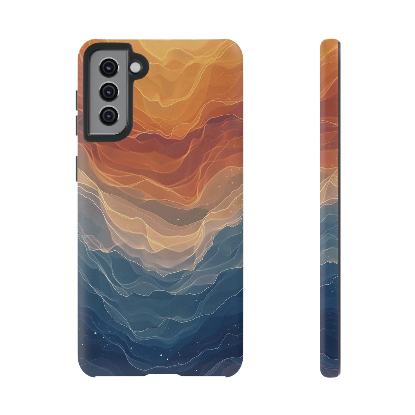 Color Waves Tough Phone Case