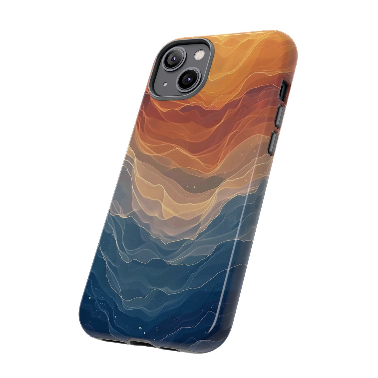 Color Waves Tough Phone Case