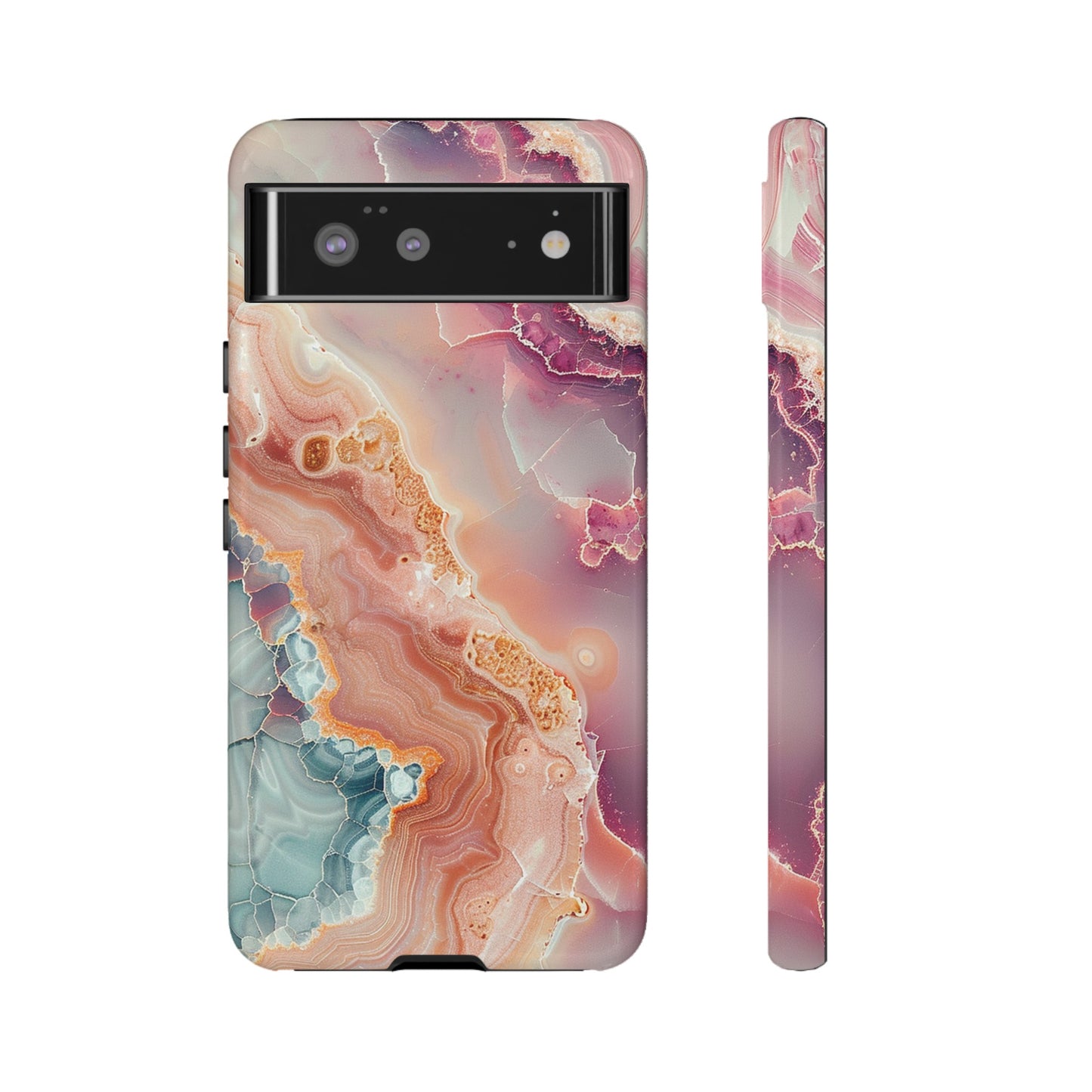 Pink Agate Tough Phone Case