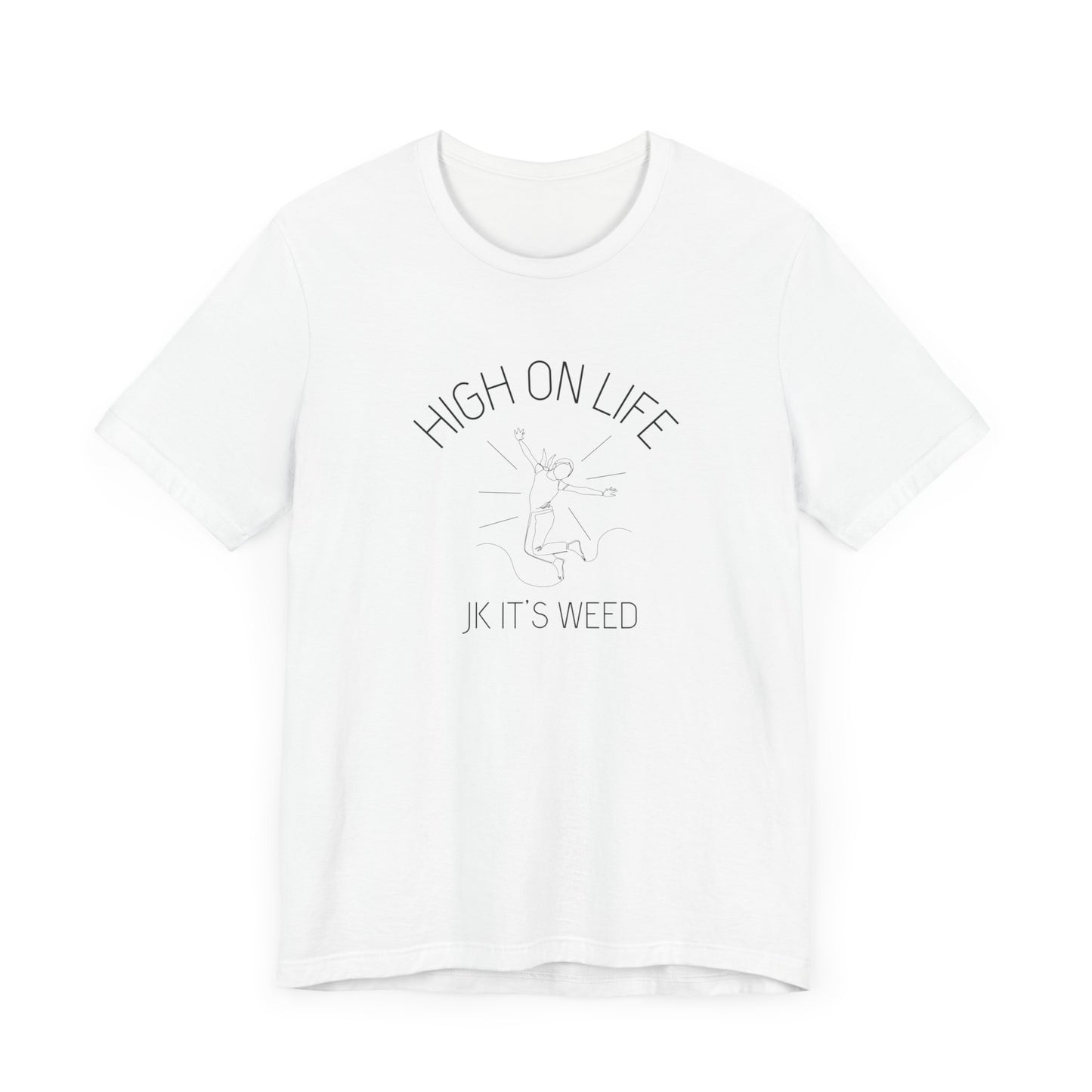 High on Life (Weed) Jersey Short Sleeve Tee