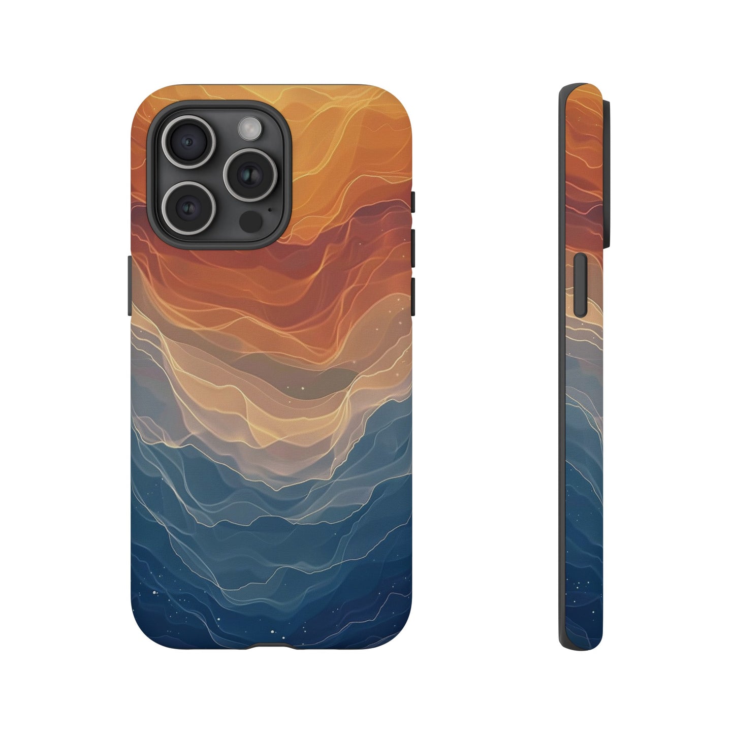 Color Waves Tough Phone Case