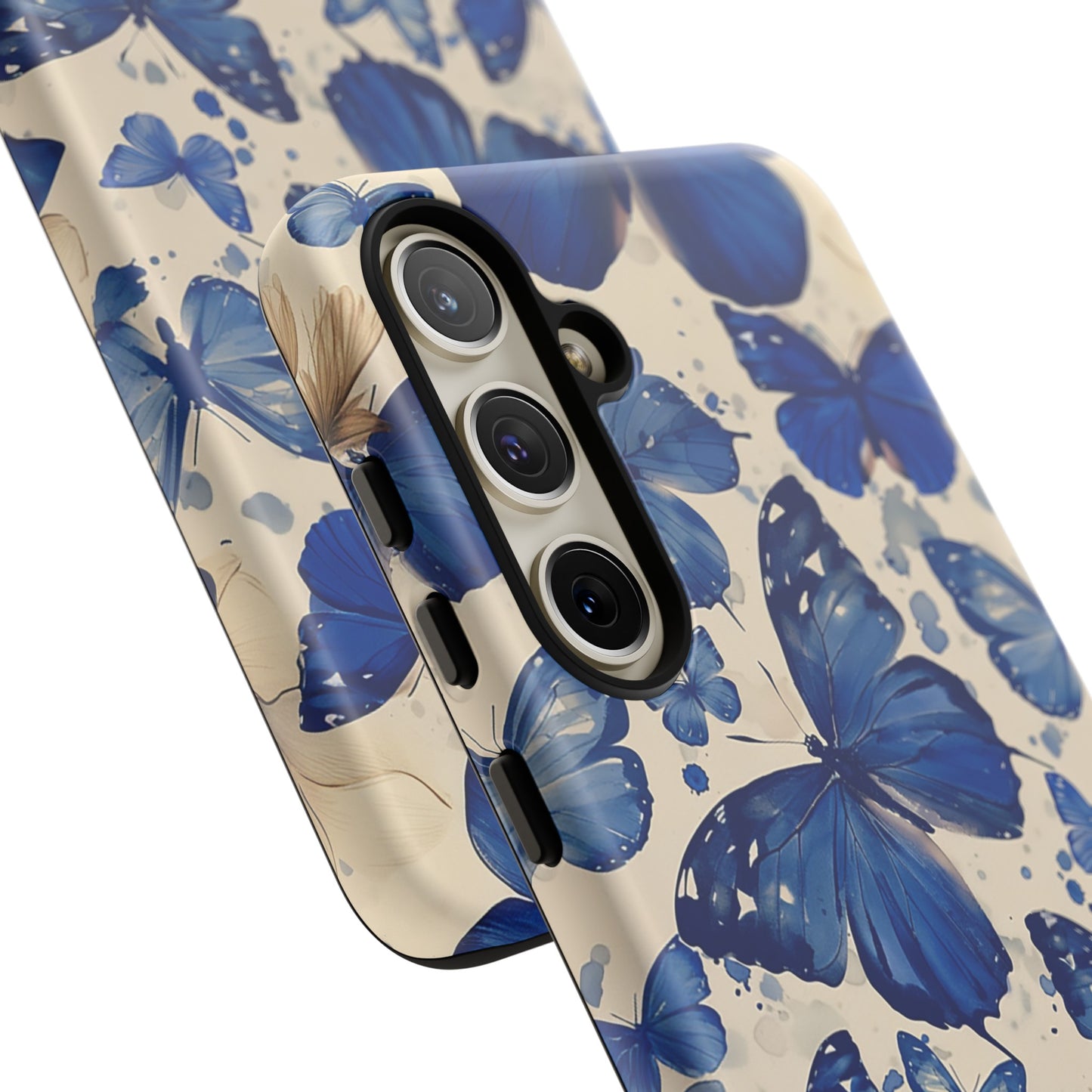 Blue Butterfly Tough Phone Case