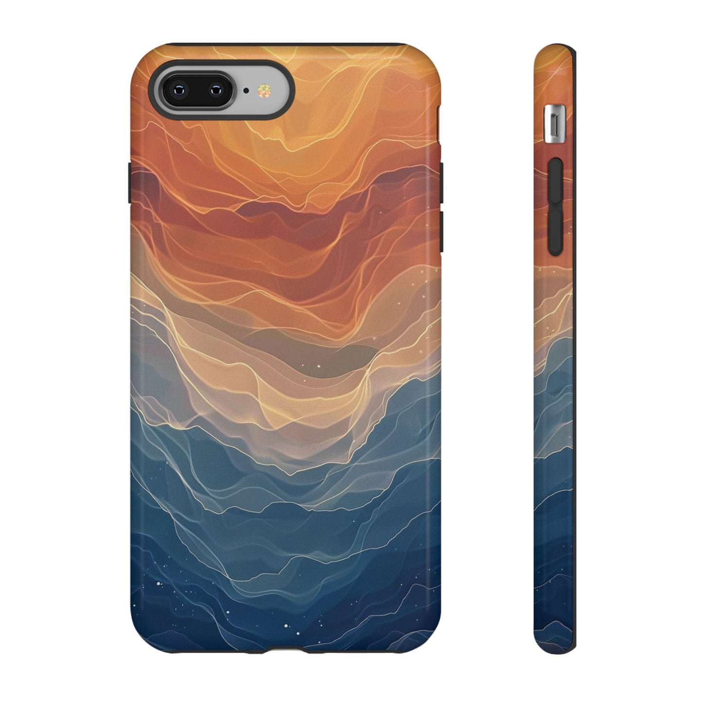 Color Waves Tough Phone Case