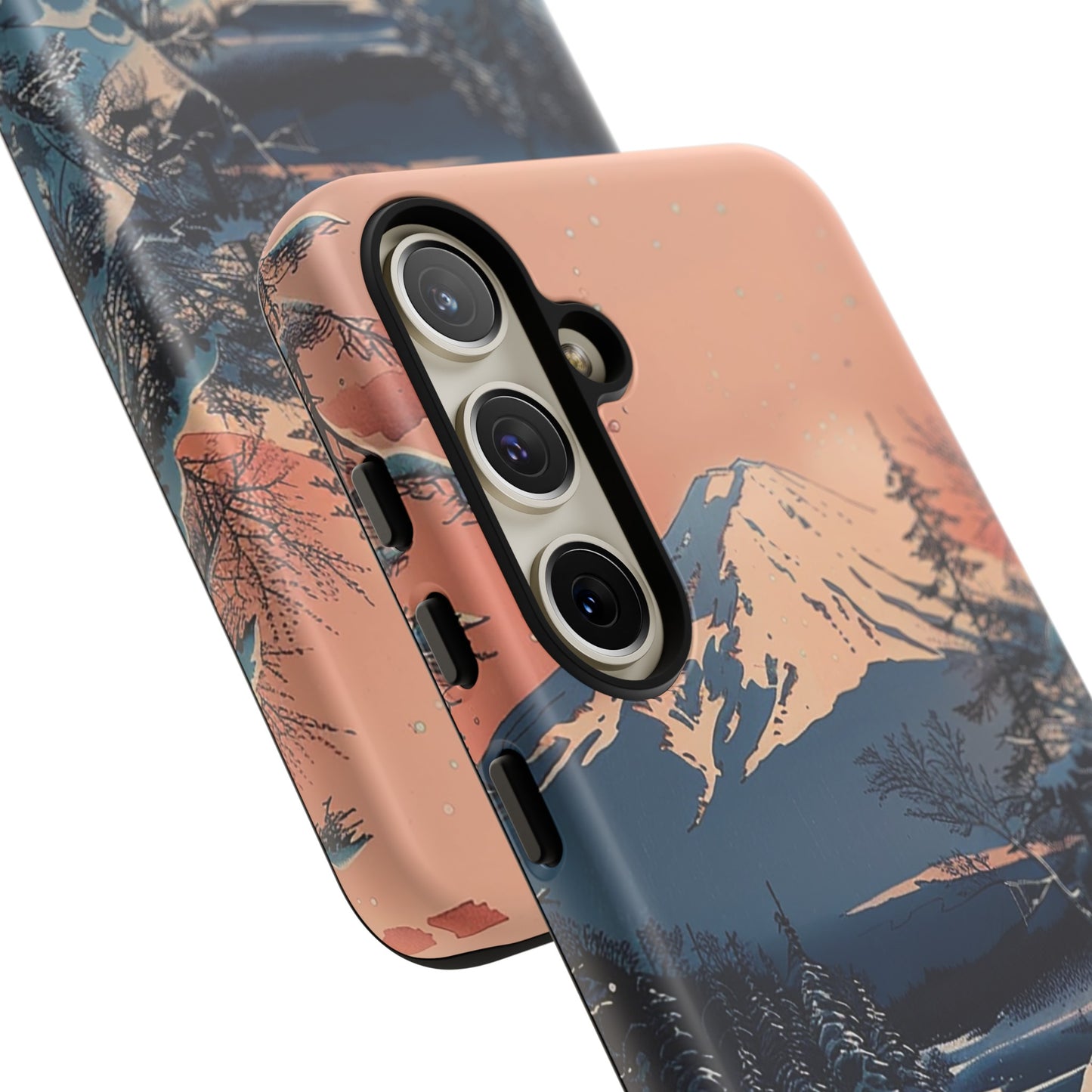 Snow Covered Mountain Tough Phone Case