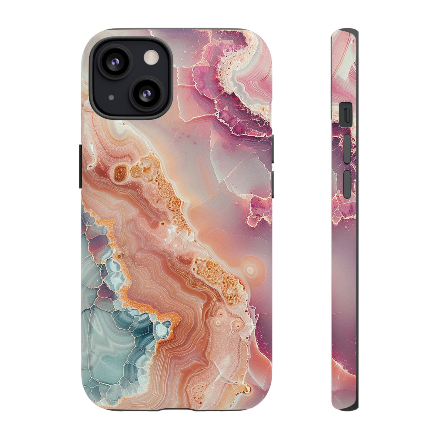 Pink Agate Tough Phone Case