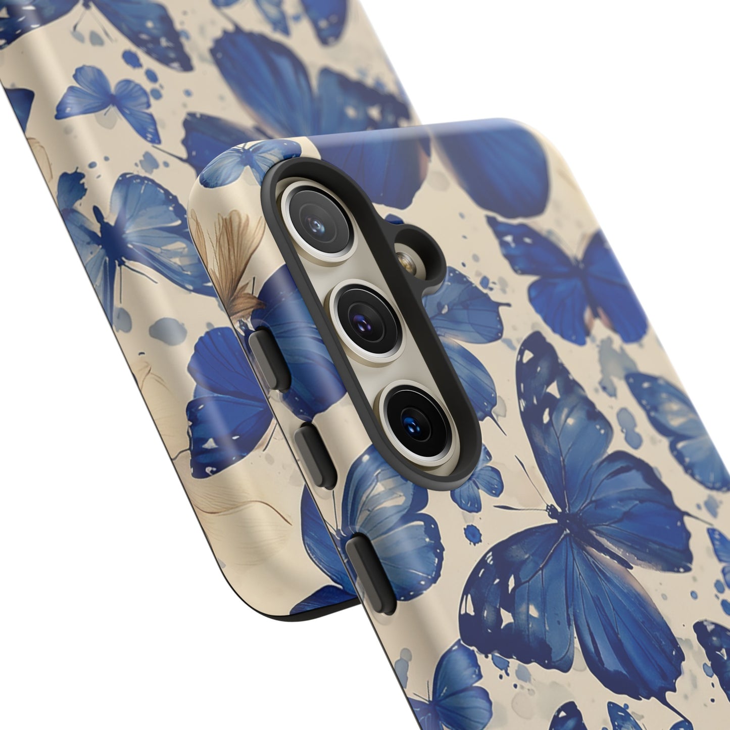 Blue Butterfly Tough Phone Case