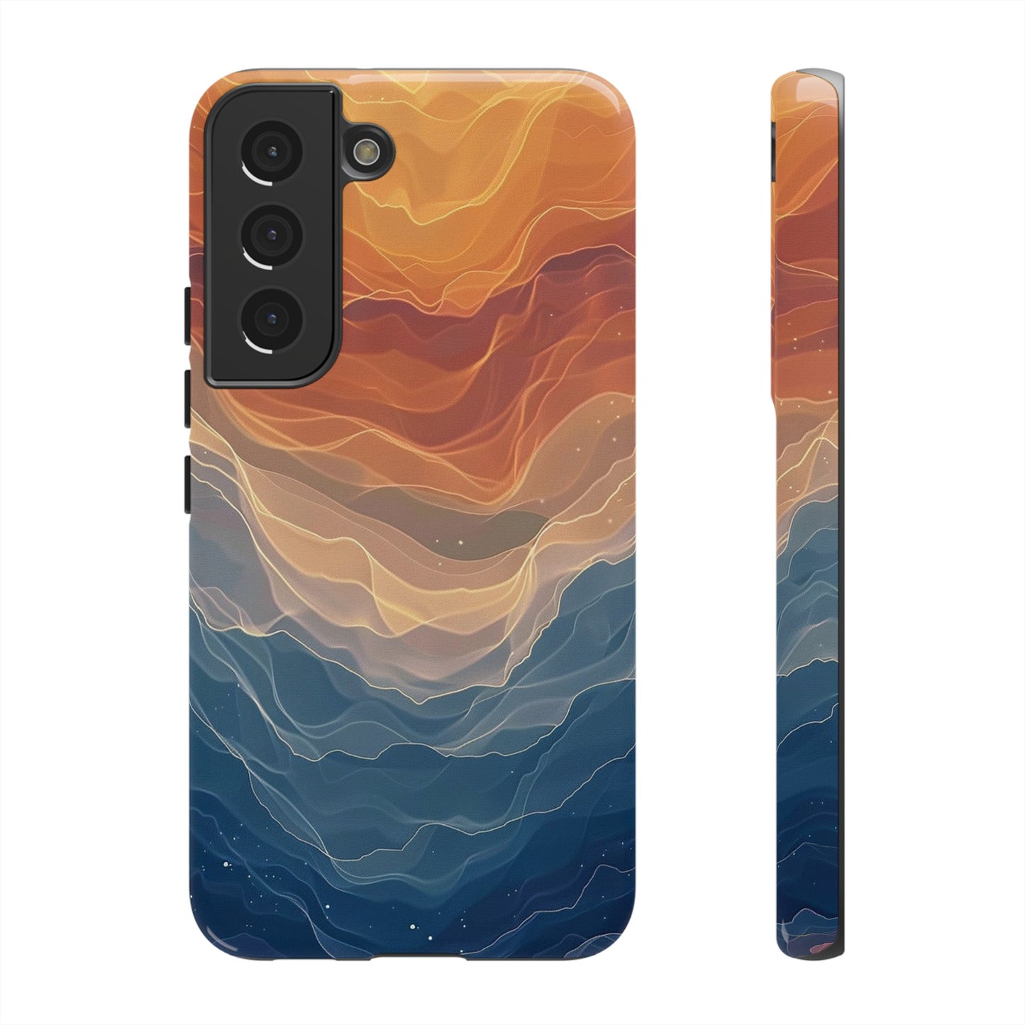 Color Waves Tough Phone Case