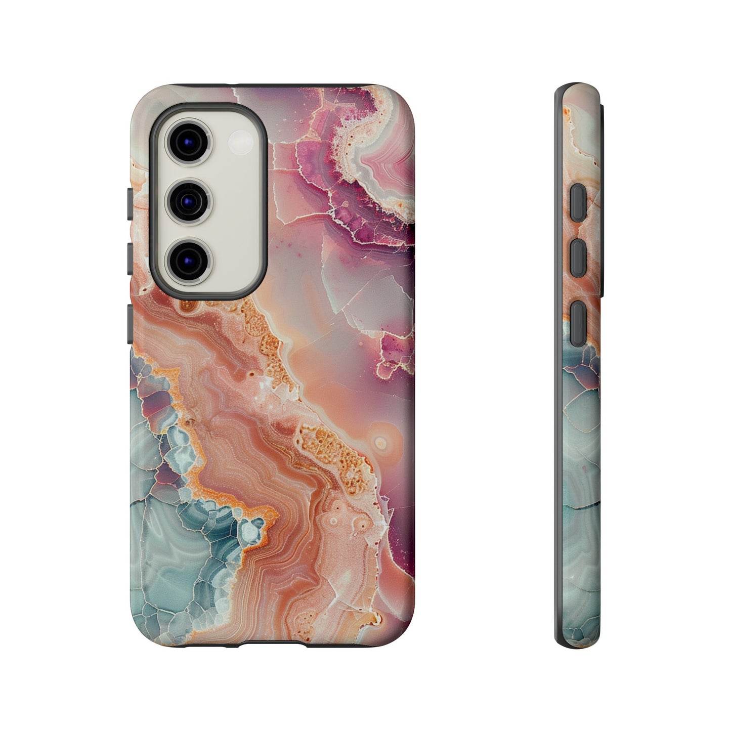 Pink Agate Tough Phone Case