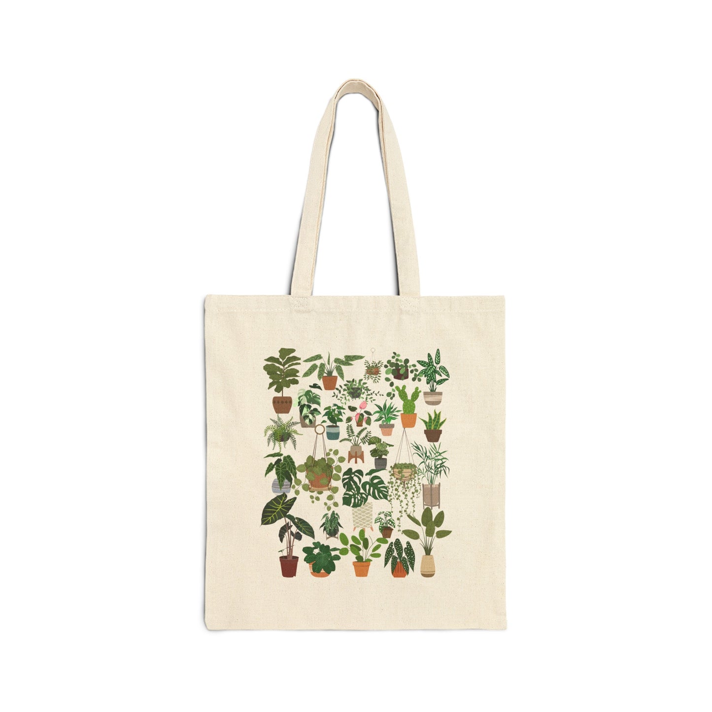 Just One More Plant Cotton Canvas Tote Bag