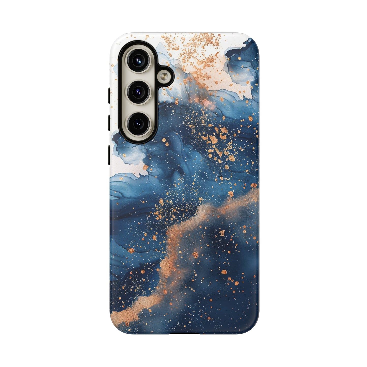 Blue Watercolors Tough Phone Case