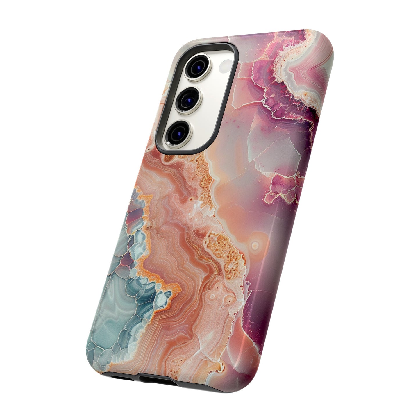 Pink Agate Tough Phone Case