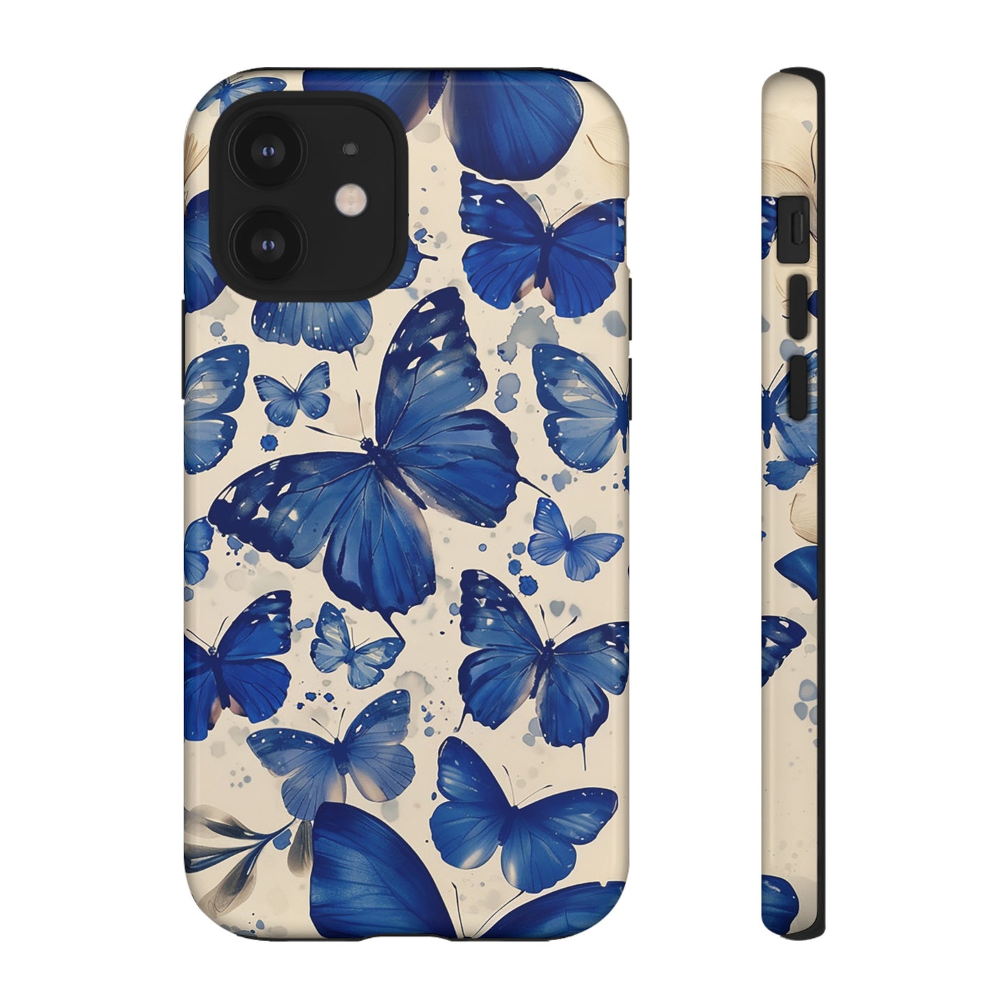 Blue Butterfly Tough Phone Case