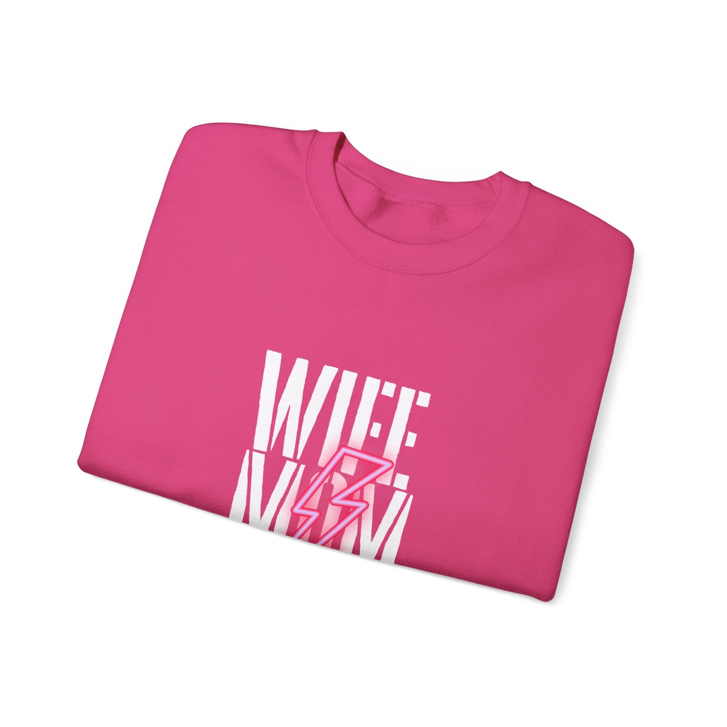 Wife Mom Boss Unisex Crewneck Sweatshirt