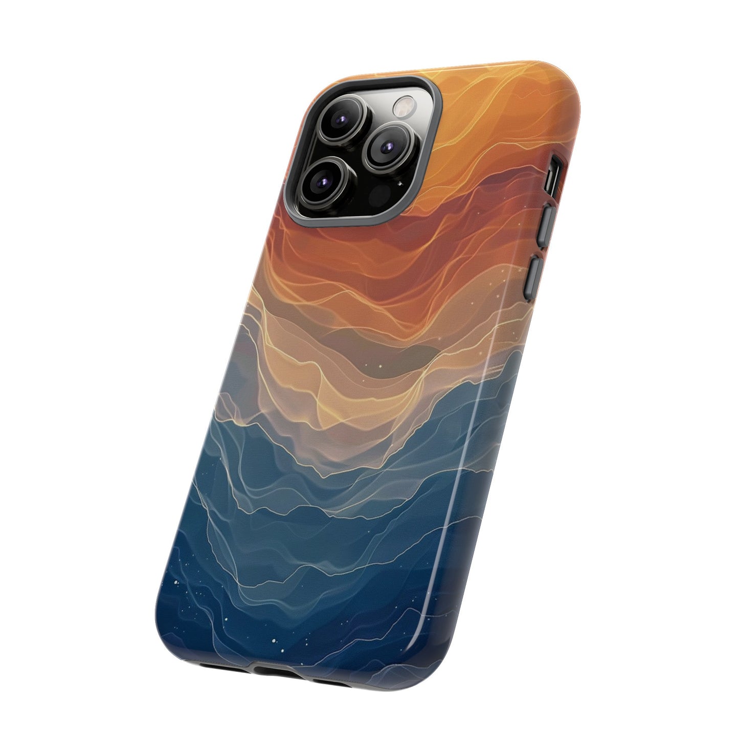 Color Waves Tough Phone Case