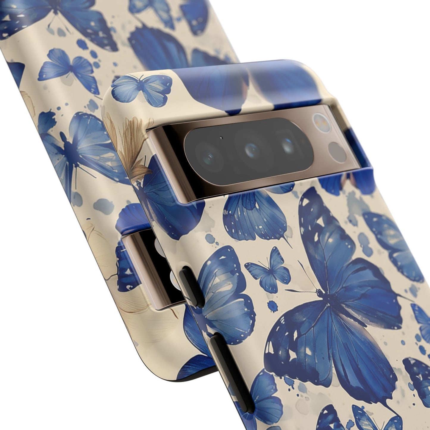 Blue Butterfly Tough Phone Case