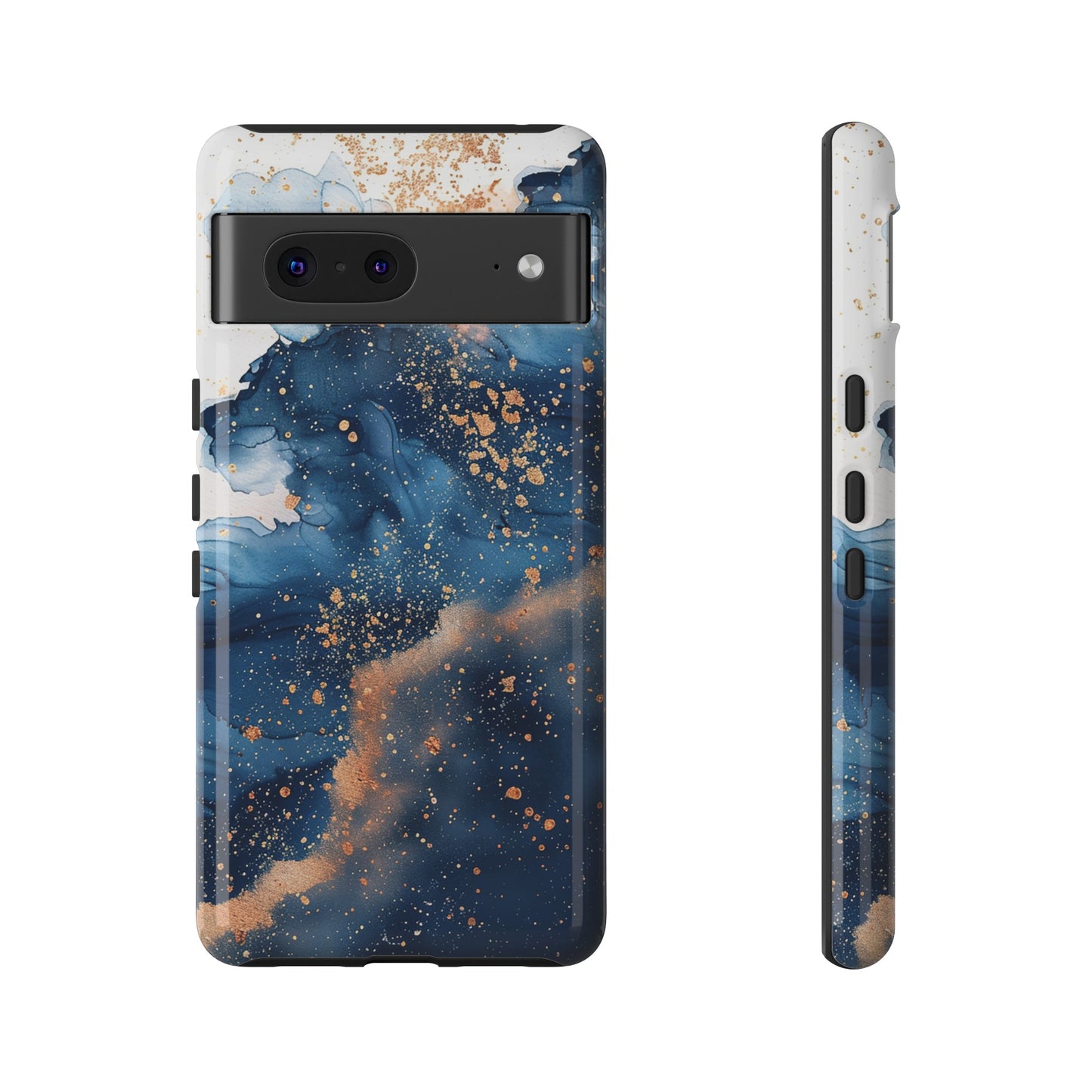 Blue Watercolors Tough Phone Case