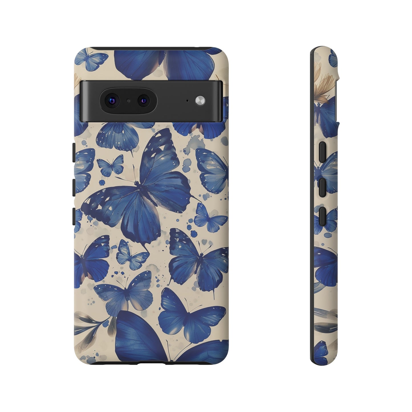 Blue Butterfly Tough Phone Case