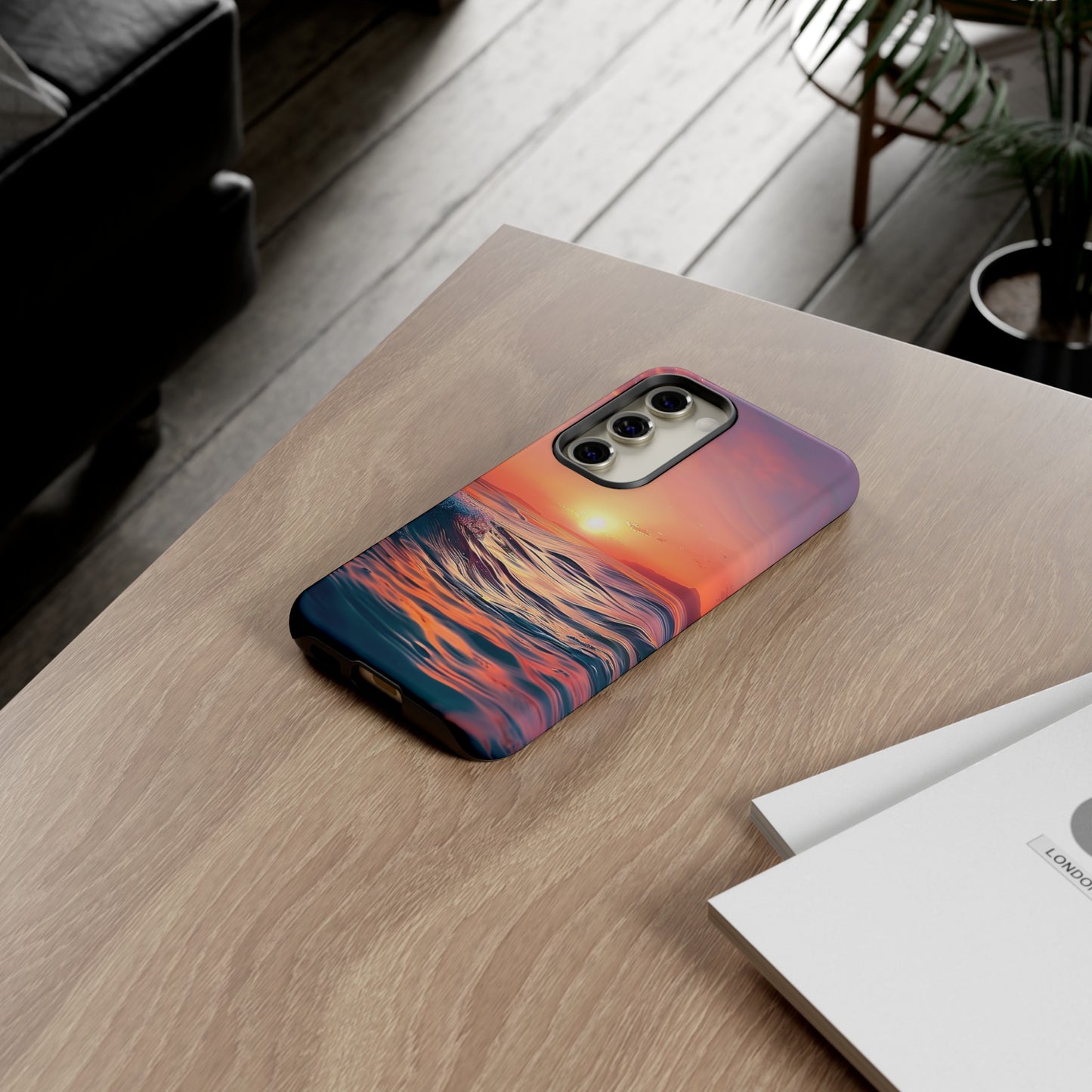 Ocean Sunset Tough Phone Case