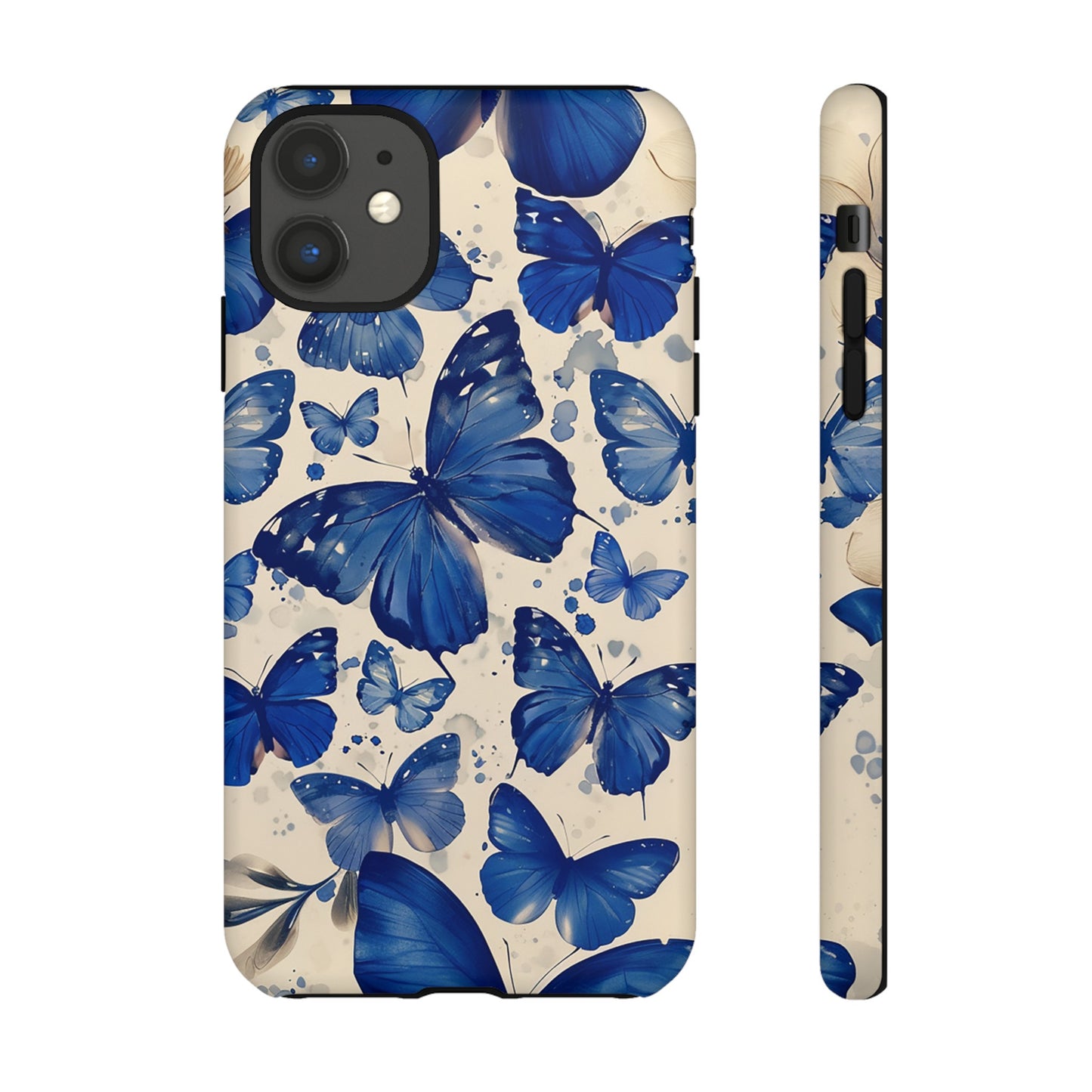 Blue Butterfly Tough Phone Case